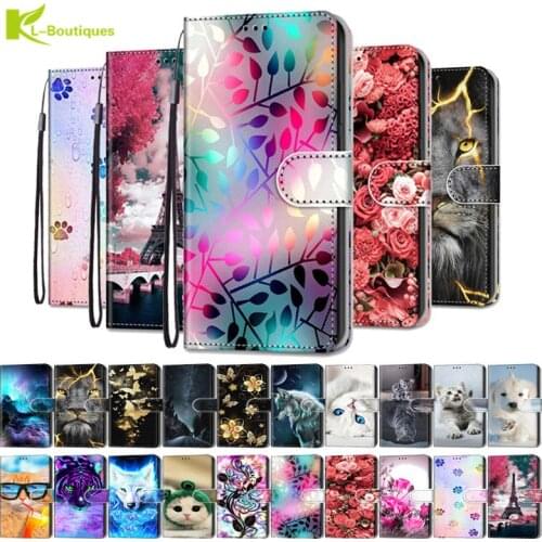 Leather Case For Alcatel 1S (2020) 5028Y Case 6.22" Etui Flip Cover Wallet Phone Cases For Alcatel 3L 2020 5029Y 5029 5029D Case