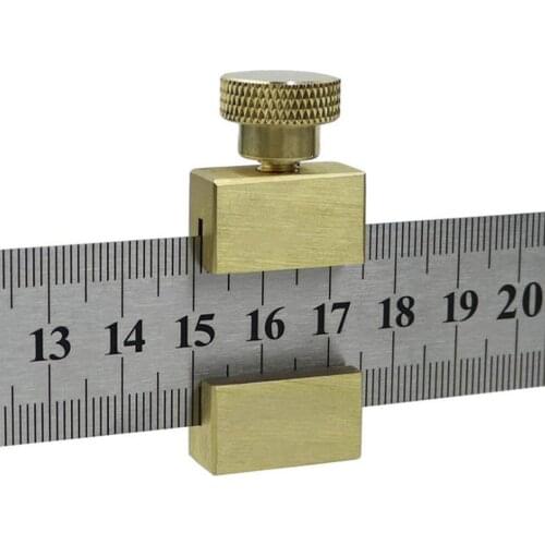 Ruler Positioning Block Line Scriber Cutting Marking Gauge T-Type Locator