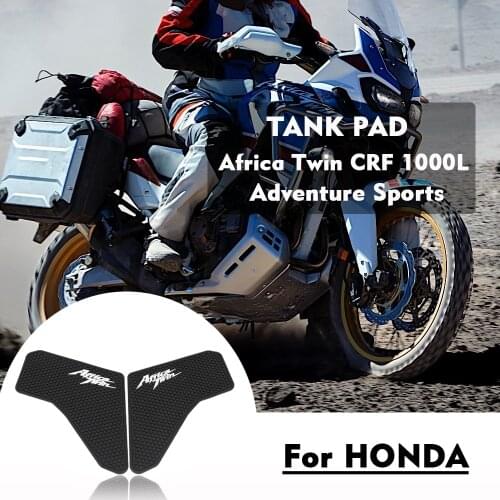 MotorcycleTank Pad Grip Pad For HONDA Africa Twin CRF1000L Adventure Sports 2018- Non-slip Side Fuel Tank Pad Knee Pads