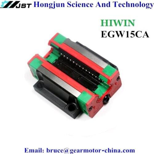 NEW Original HIWIN Linear Guide Bearing EGW15CA Flange Slider block match for EGR15 guide rail