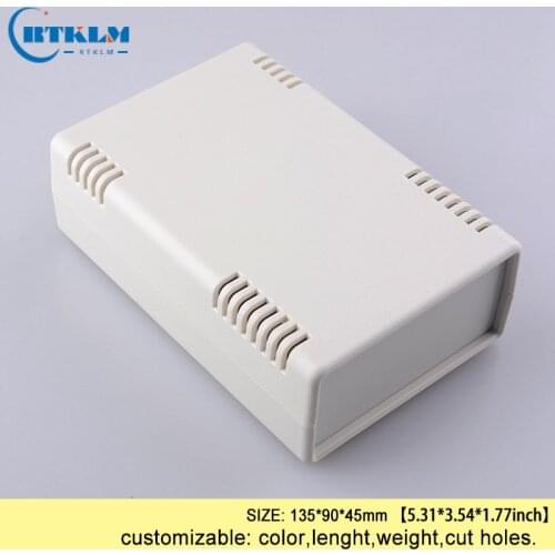 Electronics plastic box diy plastic housing wire connector box small pcb diy design custom plastic junction box 135*90*45mm IP54