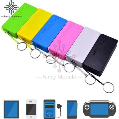 Diymore Portable Power Bank DIY Case with Dual 18650 Batteries USB Charing Module for iPhone Xiaomi Huawei Smartphone Camera MP3