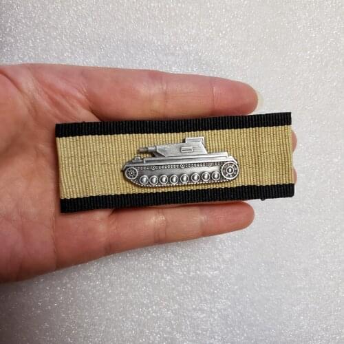 Tank Armband WW2 German Military Medal Badge Pin Backpack Accessories Jewelry 2021