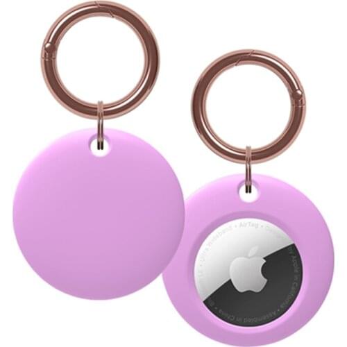 Shockproof Case For Airtag Case Locator Tracker Protecte Sleeve Cover For Apple Airtag Case Anti-lost Device Soft Silicone Funda