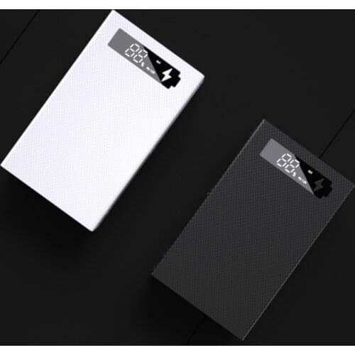 Detachable LCD Display DIY 5x18650 Battery Case Power Bank Shell Portable External Box without Battery Powerbank Protector