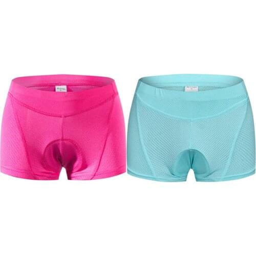 Women Cycling Shorts Bike Short Pants Silicone Cushion Riding Bicycle Underwear