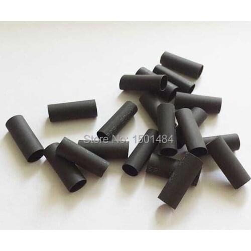 100pcs Heat shrinkable tube diameter 20mm long black 6MM