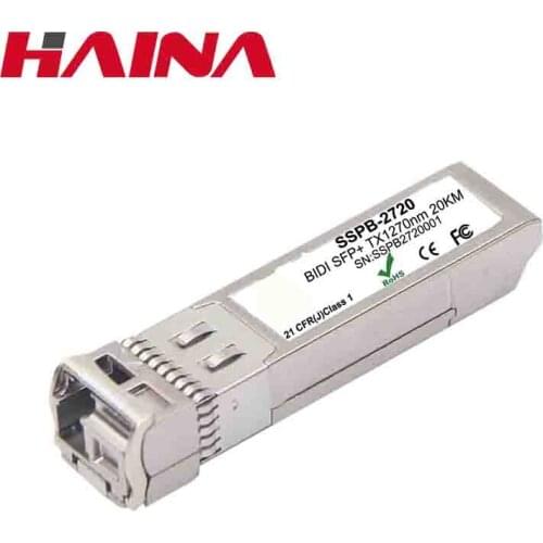 10G 1270/1330nm 10Km Sfp + Optische Fiber Module Transceiver