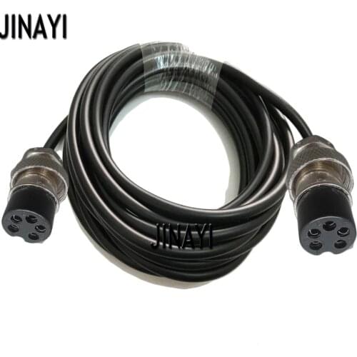 5 pin 5P GX16 16mm Male Female Air Plug Aviation Socket Connector Plug Cable 1m 3m 5m 10m
