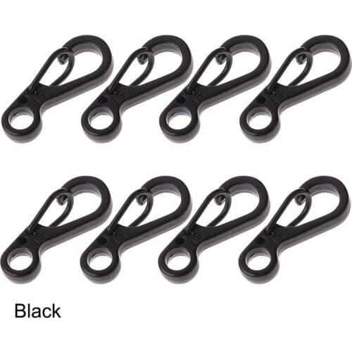 5pcs/lot Spring Buckle Snap Alloy Nickel-free Plating Mini Key Ring Carabiner Bottle Hook Key Chain Accessories