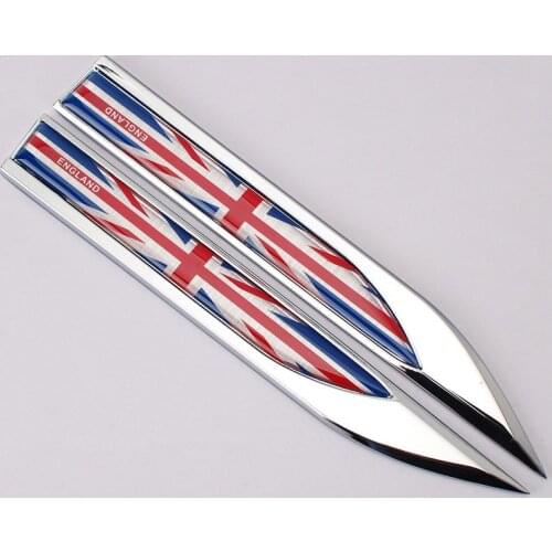 Car Decoration Strip Metal National Flag Sticker Car Styling For ALFA ROMEO 147 159 156 mito giulietta 166 Car Accessories