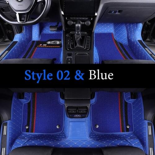 High-grade Car floor mats for BMW 3 4 5 7 Series X1 X3 X4 X5 X6 GT 320i M 330i 528i 520i ActiveHybrid 535i xDrive Car carpet pad