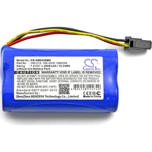 Cameron Sino 2600mAh battery for ASPECT MEDICAL SYSTEM BIS VISTA 185-0152 186-0208 OM0084 VTI 14564 Medical Battery