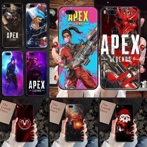 APEX Game Phone case For Xiaomi Mi Max Note 3 A2 A3 8 9 9T 10 Lite Pro Ultra black soft hoesjes pretty cell cover art cover tpu