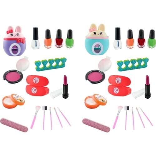 Childrens DIY Nail Art Machine Makeup Girl Nail Polish Creative Toy Set Princess Gift