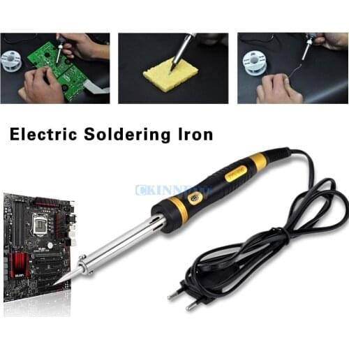 DHL 50PCS Professional Industry Tool Electric Soldering Iron Lightweight Soldering Tools Hot Iron Welding Heating Tool 220V 60W