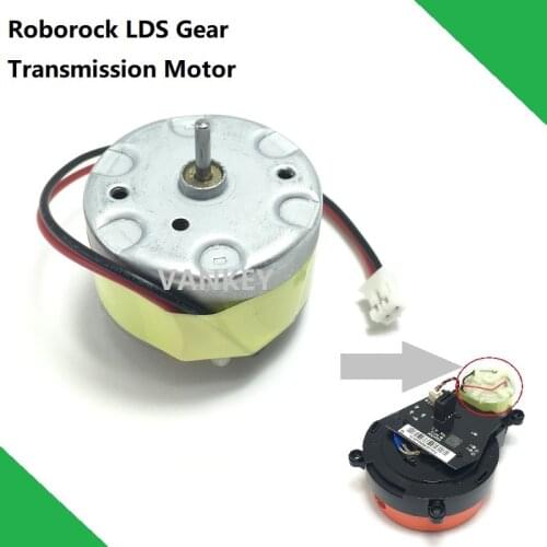 10PCS/LOT Gear Transmission Motor for XIAOMI Roborock S50 S51 S55 Robot Vacuum cleaner Spare Parts Laser Distance Sensor LDS