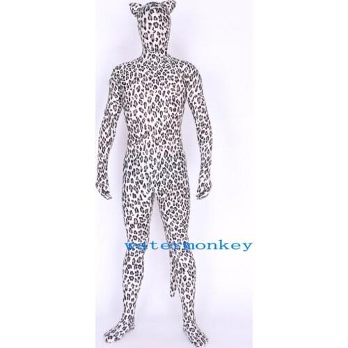 New colors Halloween cosplay costume animal leopard tights jumpsuit full Bodysuit Zentai Suits Fancy