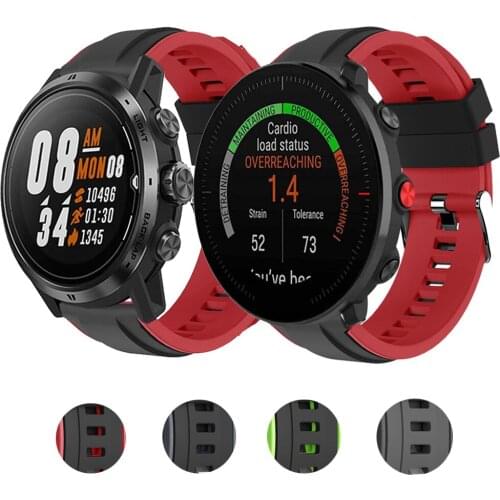 Hot Silicone Strap For COROS APEX Pro 46mm WatchBand Sports Wristband Bracelet For Polar Vantage M/Grit X Replacement Band Strap
