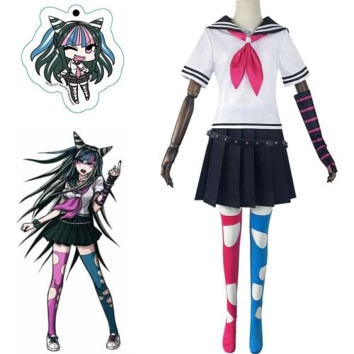 Reneecho Women Dangan Ronpa 2 Mioda Ibuki Cosplay Girls Danganronpa Anime Cosplay Halloween Costume For Party