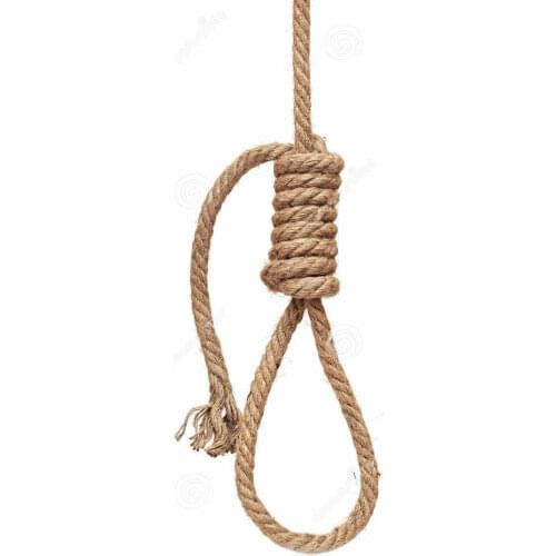 The Hangman’s Noose Art print Silk poster Home Wall Decor