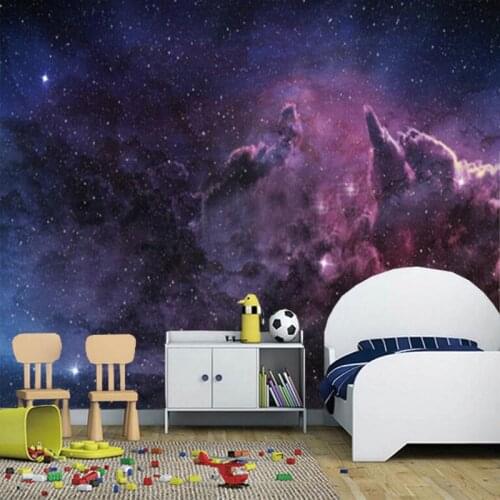 Modern ceiling wallpaper, sky universe, natural landscape murals for the living room bedroom ceiling background wallpaper roll