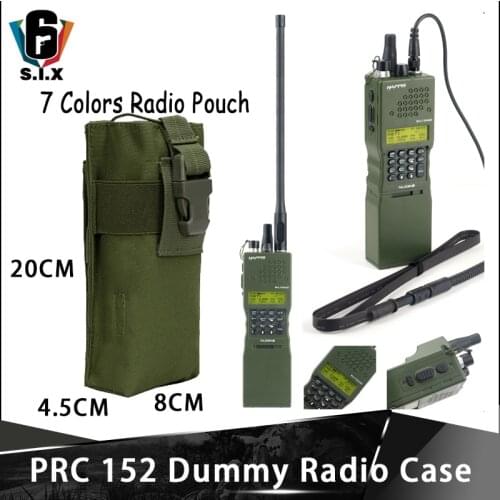 Tactical Airsoft Military PRC 148 Dummy Radio Case Talkie Walkie With Radio Pouch Pocket PRC-148 Accessory Antenna Package