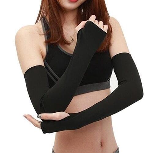 Women UV Sun Protection Golf Driving Cycling Bike Cotton Arm Sleeves
