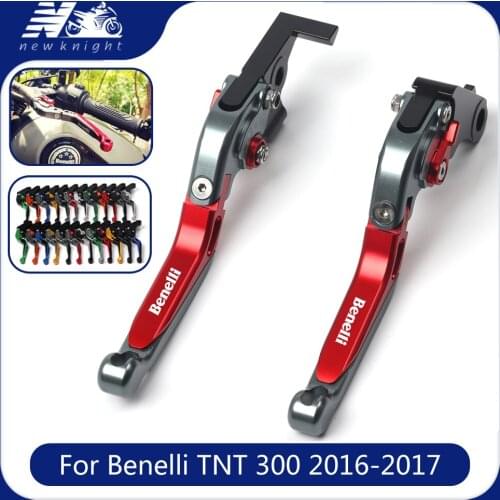 20 Colors For Benelli TNT 300 TnT 300 2016-2017 Motorcycle CNC Aluminum alloy Adjustable Foldable Brake Clutch Lever Accessories
