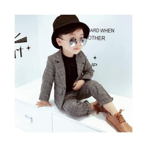 2018 high quality boys suits for weddings kids Blazer Suit for boy costume enfant garcon mariage jogging garcon suit for boys
