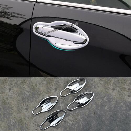 ABS Chrome Side Door Handle Bowl Cup Cover Trim Fit for Honda CRV CR-V 2012 2013 2014 2015 2016