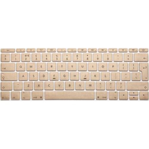 English UK Keyboard Cover Silicone Skin for New Macbook 12 Inch A1534 with Retina Display (2016 NEWEST VERSION) European