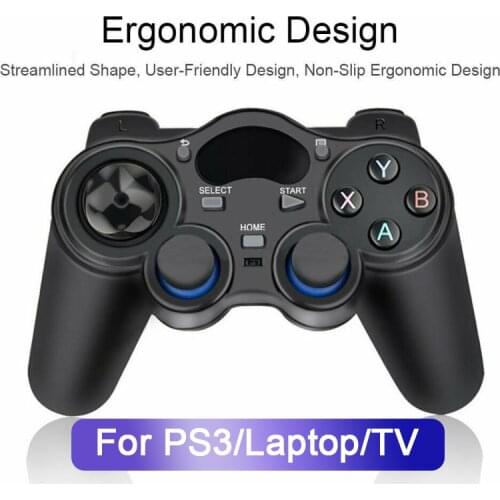 2.4G Wireless Game Controller Gamepad Joystick For Android With OTG Converter Wireless Gamepad For Tablet PC TV Phone PS3 R57