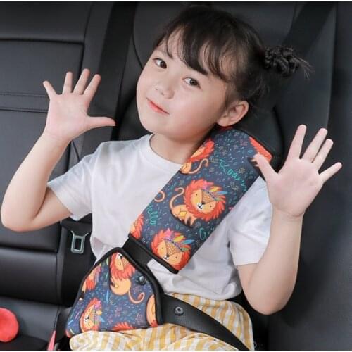 Child Seat Belt Adjustment Holder Car Anti-Neck Neck Baby Shoulder Cover Seat Belt Positioner Child Seatbelt New Arrival 2020