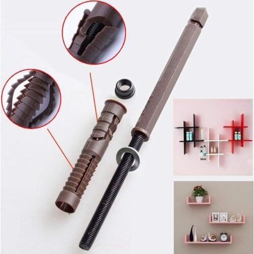 ELEG-Floating Shelf Brackets -10 Pack Heavy Duty Wood Invisible Shelf Brackets DIY Adjustable Hardware Blind Supports Shelves