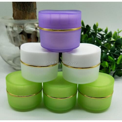 15g 20g Refillable Bottles Plastic Empty Round Nail Art Makeup Jar Pot Cream/Lotion/Cosmetic Container F853