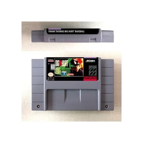 Frank Thomas Big Hurt Baseball - RPG Game Card US Version English Language Battery Save