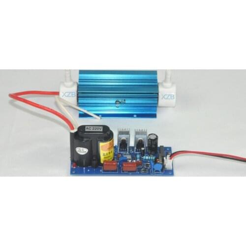 3g/H Ozone generator power supply + Quartz tube AC220V/50HZ Air-COOLED