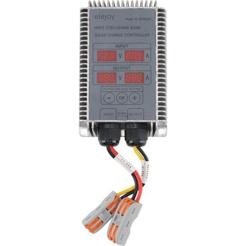 MPPT Step-Downcharge Controller Real-Time Tracking Solar Battery Recharging Controller LED Display Output Voltage