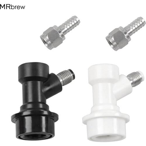 Cornelius Corny Keg Thread Ball Lock Disconnects SET Flared Gas In Liquid Out +2 Swivel Nut Stems
