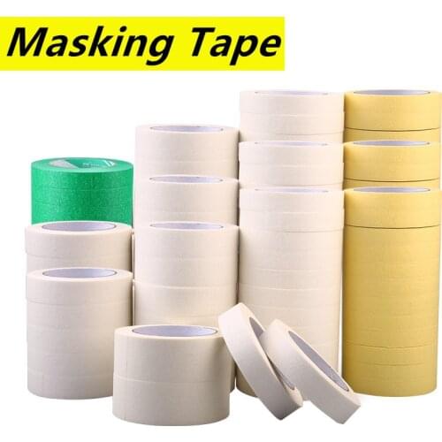 Adhesive Writable Anti-dirty Masking Tape Car Spraying Sticker DIY Painting Paper Decorative Home Renovation Decor Craft