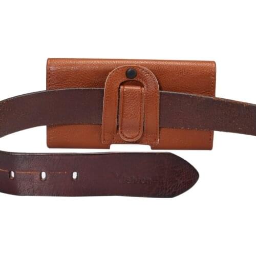 Fashion PU Leather Case Belt Clip Cover Phone Pouch Case for Asus ZenFone Go ZC500TG/ZenFone 2E U500 Drop Shipping