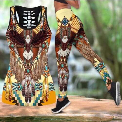 3D print Fashion Indian Colorful Hollow Tank Top And Women Vest For Hipster Sexy Female Oversized Clothing Harajuku S-8