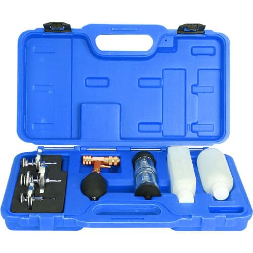 High Quality CO2 Cylinder Head Gasket Leak Detector Tester With 3 Bayonet Adapters For Audi BMW Ford