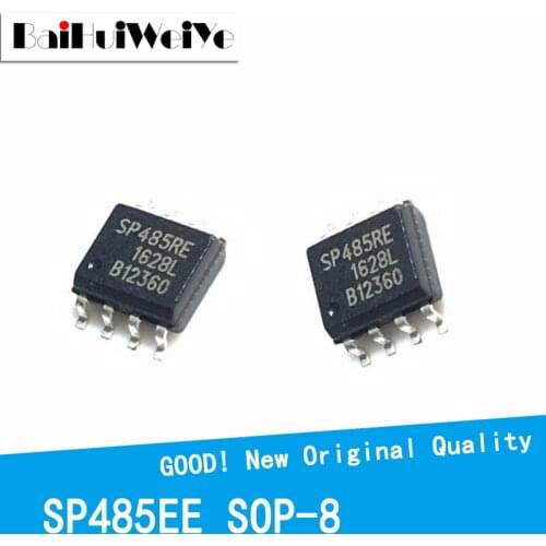 10Pcs/Lot SP485EEN SP485 SP485REN SP485EE Chip DC/DC Converter Buck SMD SOP8 SOP-8 Good Quality Chipset