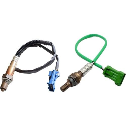 2Pcs Car Lambda Oxygen Sensor for Peugeot 106 206 207 306 307 406 407 407 607 96368765 9636968380 1618.AN 1628.KY