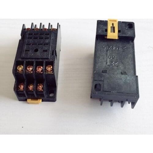 2pcs PYF14A intermediate relay base HH54P MY4NJ 14PIN socket