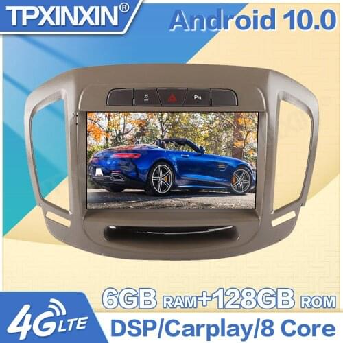 Android 10 6+128G For Buick Regal 2014-2015 Car DVD GPS Coche Navigation Auto Radio Stereo Multimedia Player HeadUnit