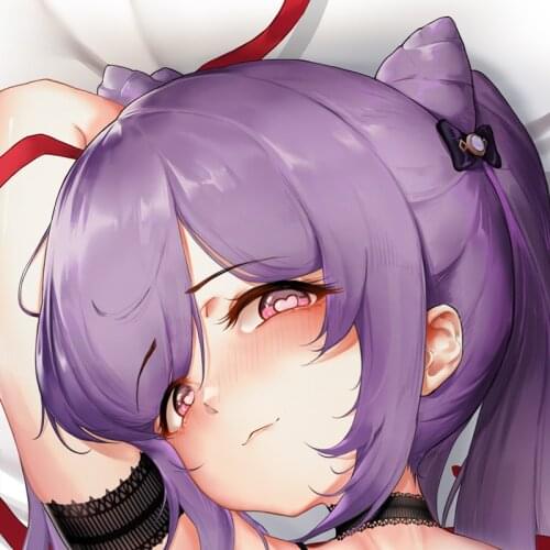 Anime Game Genshin Impact Keqing Dakimakura Hugging Body Pillow Case Otaku Loli Pillow Long Cushion Cover Cosplay Holiday Gifts