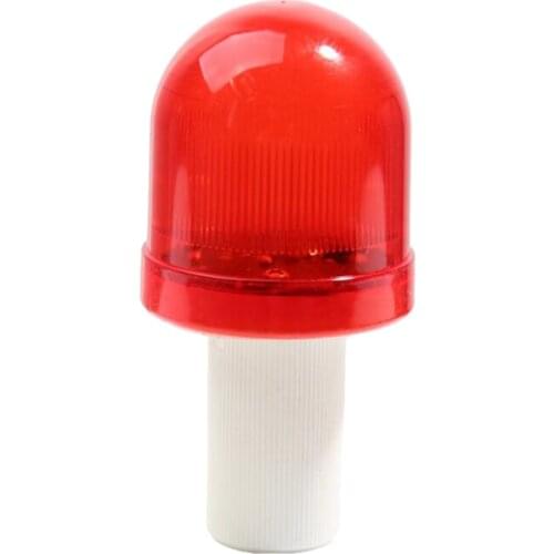 Battery Powered Police LED Safety Warning Emergency Strobe Light W/ 3 Modes Red